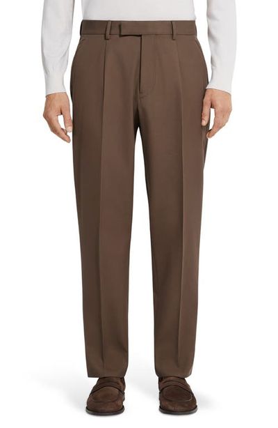 ZEGNA ZEGNA Cotton & Wool Trousers