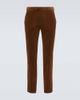 Zegna Zegna Cotton and cashmere corduroy slim pants - 1