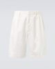 Zegna Zegna Cotton and linen Bermuda shorts - 1