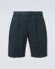 Zegna Zegna Cotton and linen shorts - 1