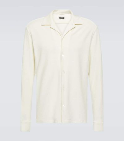 Zegna Zegna Cotton and silk shirt