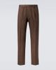 Zegna Zegna Cotton and wool straight pants - 1