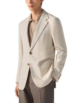 Zegna Zegna Crossover Linen, Wool, and Silk Jacket