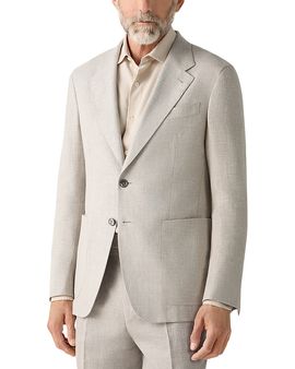 Zegna Zegna Crossover Wool Linen & Silk Jacket