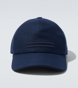 Zegna Zegna Embroidered cotton baseball cap