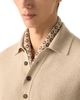 Zegna Zegna FW26 Drop 1 Macro Geometric Print Wool Foulard - 2