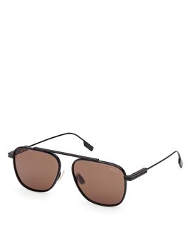 Zegna Zegna Geometric Sunglasses, 57mm
