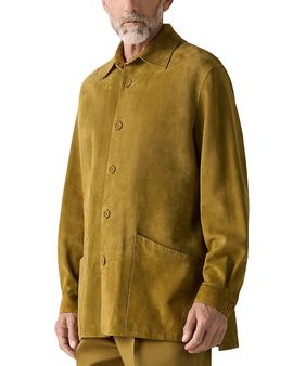 Zegna Zegna Leather Overshirt