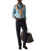 Zegna Zegna Light Blue Cotton Denim Shirt - 2