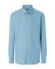 Zegna Zegna Light Blue Cotton Denim Shirt - 5