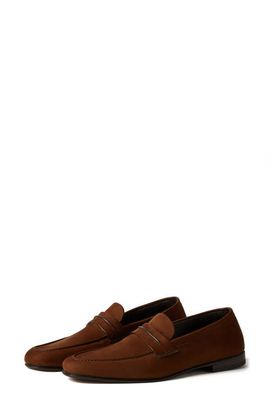 ZEGNA ZEGNA Light Brown SECONDSKIN Driving Loafer 
