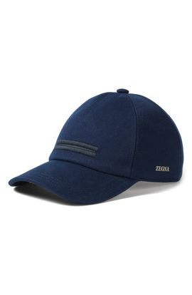ZEGNA ZEGNA Light Taupe Cotton Baseball Cap