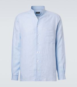 Zegna Zegna Linen chambray shirt