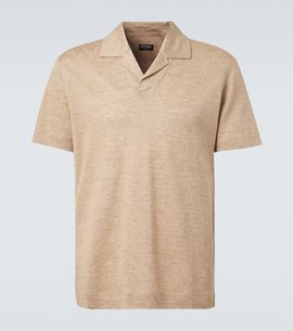 Zegna Zegna Linen polo shirt