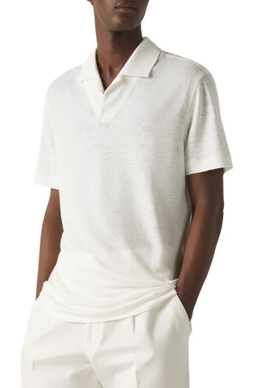 ZEGNA ZEGNA Lino Polo Shirt