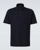 Zegna Zegna Logo cotton polo shirt - 1