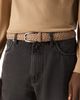 Zegna Zegna Men's Braided Nubuck Belt - 2