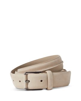 Zegna Zegna Men's Nubuck Belt