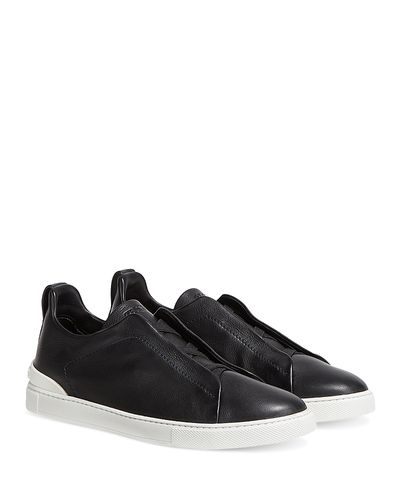 Zegna Zegna Men's Triple Stitch Secondskin Sneakers