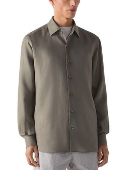 Zegna Zegna Oasi Lino Dress Shirt