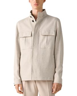 Zegna Zegna Oasi Lino Field Jacket