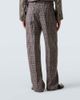 Zegna Zegna Prince of Wales check wool straight pants - 4
