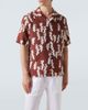 Zegna Zegna Printed silk bowling shirt - 3