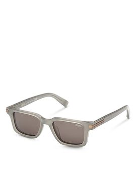 Zegna Zegna Rectangular Sunglasses, 52mm
