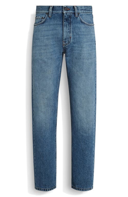 ZEGNA ZEGNA Roccia City Fit Stonewashed Jeans
