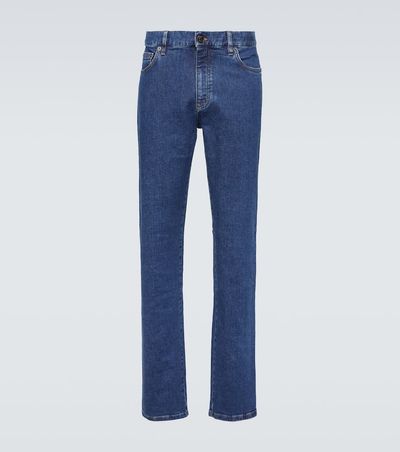 Zegna Zegna Roccia mid-rise slim jeans