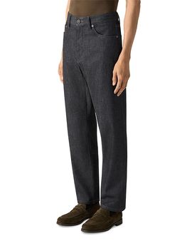 Zegna Zegna Roccia Slim Fit Cotton Blend Stretch Jeans