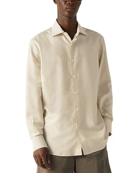 Zegna Zegna Silk Dress Shirt
