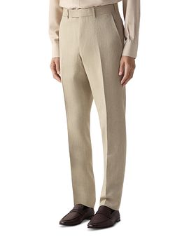 Zegna Zegna Slim Fit Oasi Lino Pants