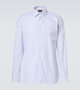 Zegna Zegna Striped cotton Oxford shirt