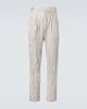 Zegna Zegna Striped silk straight pants - 1