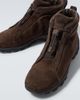 Zegna Zegna Triple Stitch suede high-top sneakers - 3