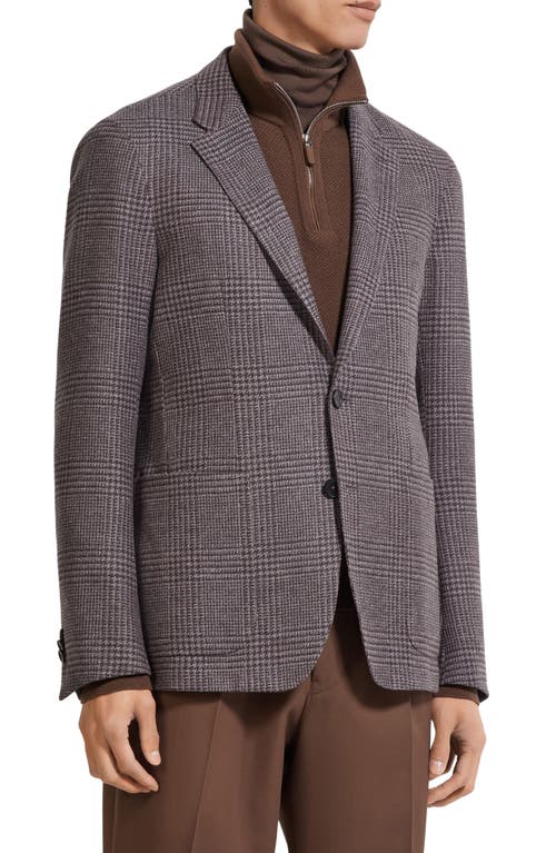 ZEGNA ZEGNA Trofeo Houndstooth Plaid Stretch Wool & Cashmere Sport Coat