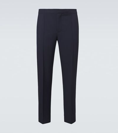 Zegna Zegna Wool canvas straight pants