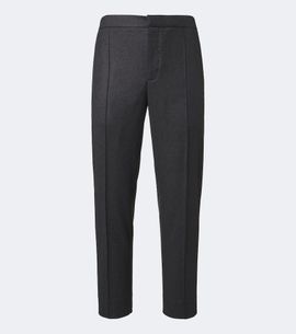 Zegna Zegna Wool, silk, and cashmere straight pants