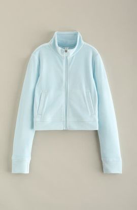 Zella Girl Zella Girl Kids' Downtime Velour Zip Jacket