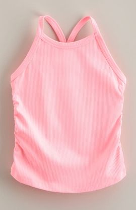 Zella Girl Zella Girl Kids' Meet Your Match Rib Racerback Tank Top