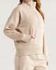 Zella Zella Cloud Fleece Half Zip Sweatshirt - 4