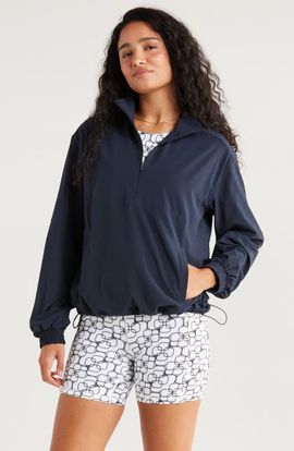 Zella Zella Club Half Zip Pullover