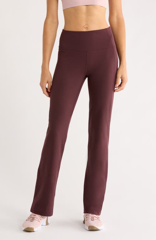 Zella Zella Cozy Tech High Waist Straight Leg Pants