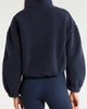 Zella Zella Faux Shearling Half Zip Pullover - 3