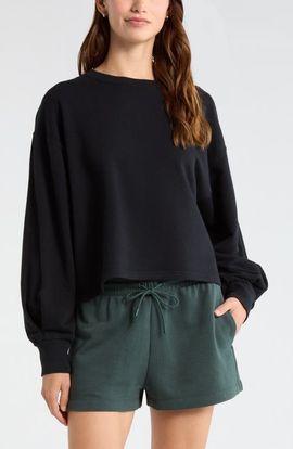 Zella Zella Go Easy Crewneck Sweatshirt