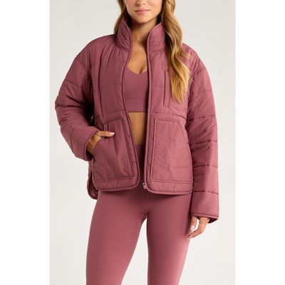 Zella Zella Quilted Packable Jacket