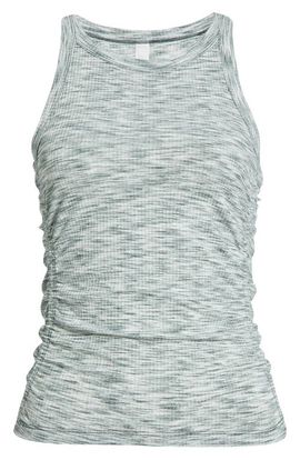 Zella Zella Reset Ruched Rib Tank