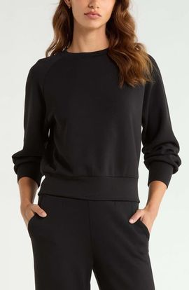 Zella Zella Soft Luxe Crewneck Top