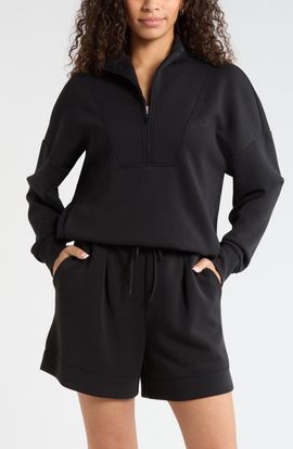 Zella Zella Soft Luxe Half Zip Pullover